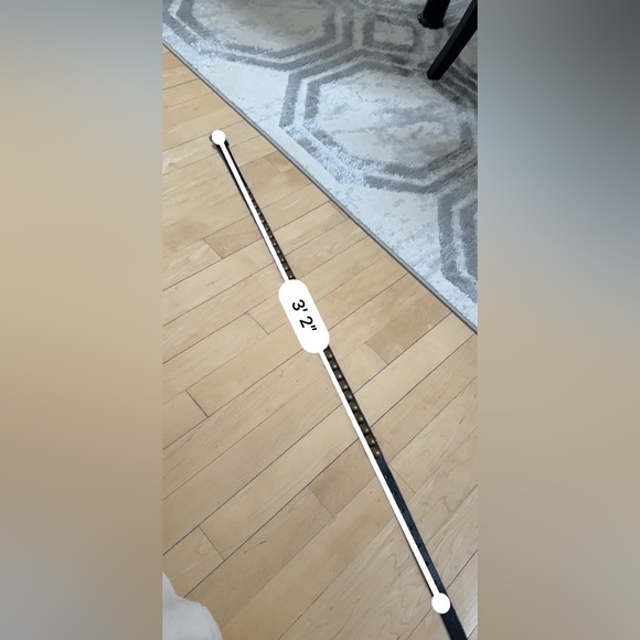 Gap Black Studded Leather Belt Size M - Picture 9 of 10